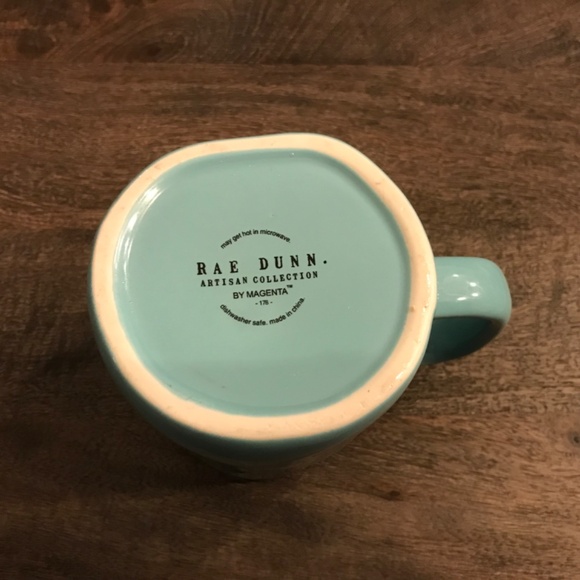 Rae Dunn pale blue BRIGHT FUTURE mug - Picture 5 of 6